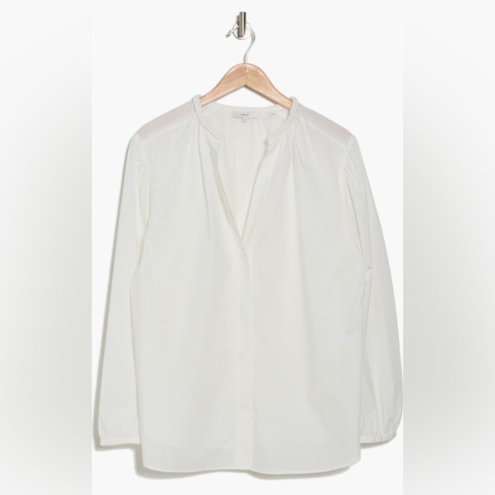 Vince Elegant White Women's Top. Ladies 1X - Picture 3 of 15